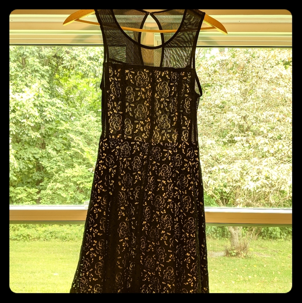 Black and White Cocktail Dress